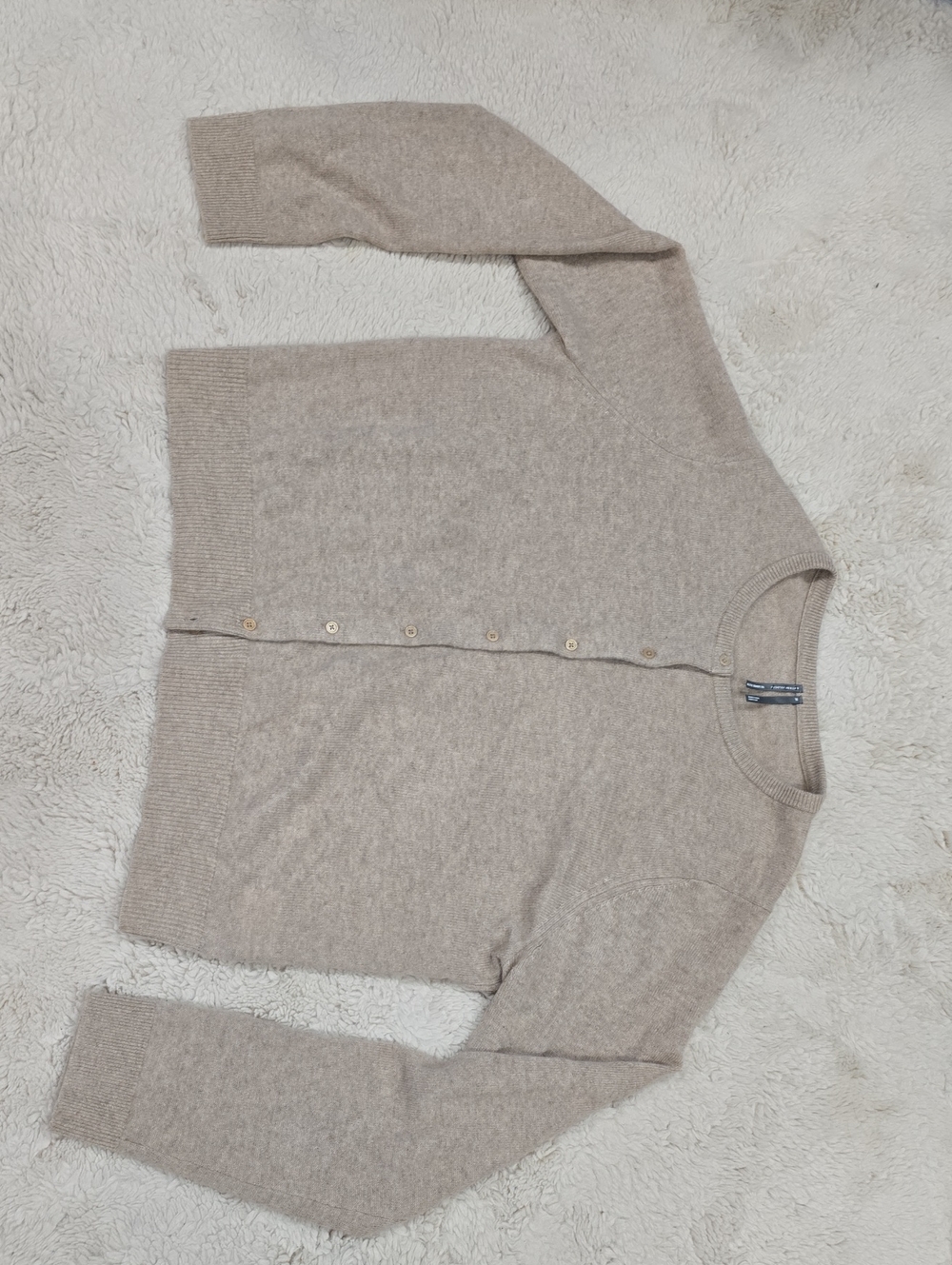 Anthropologie  Crewneck Button Cardigan